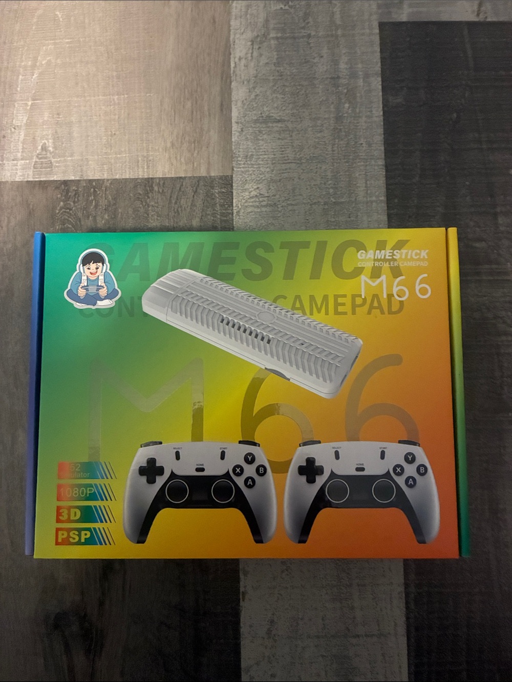 M66 Wireless Game Controllers - White